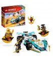 Ninjago Auto da Corsa Spinjitzu Dragon Power di Zane