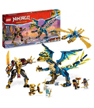 Ninjago Dragone Elementale vs. Mech dell Imperatrice
