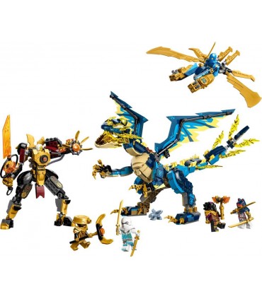 Ninjago Dragone Elementale vs. Mech dell Imperatrice