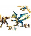 Ninjago Dragone Elementale vs. Mech dell Imperatrice