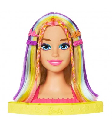 Barbie - Styling Head Capelli Arcobaleno