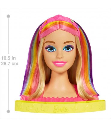 Barbie - Styling Head Capelli Arcobaleno