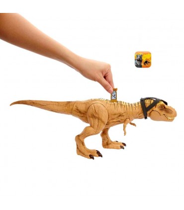Jurassic World - T-Rex Caccia e Divora