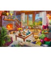 Puzzle da 1000 Pezzi Casetta Accogliente