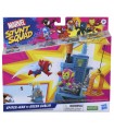 Marvel - Stunt Squad: Playset Spider-Man Vs. Green Goblin
