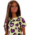 Barbie Trendy Vestito Leopardato Black