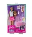 Barbie - Skipper Babysitter: Nanna con Capelli Neri e Blu
