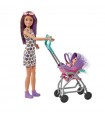 Barbie Skipper Babysitter Original Playset Passeggiata e Bebe Capelli Rossi