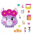 Polly Pocket Cofanetto Lama Avventura in Campeggio