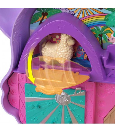 Polly Pocket Cofanetto Lama Avventura in Campeggio