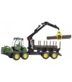 John Deere 1210E Forwarder per Trasporto Tronchi con Braccio Meccanico  