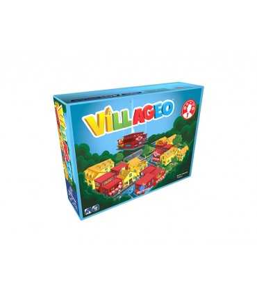 Villageo - Gioco da Tavolo di Piazzamento Tessere per Bambini, Diventa Urbanista e Costruisci la Tua Città Ideale!