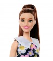 Barbie - Fashionistas: Abito a Fiori e Apparecchio Acustico