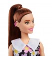 Barbie - Fashionistas: Abito a Fiori e Apparecchio Acustico