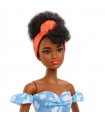 Barbie Fashionistas Capelli Raccolti e Abito Jeans Sbiancato