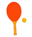  Racchettoni Plastica con 2 Palle Spugna
