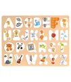 Kiddy Play - Alfabeto Puzzle in Legno