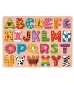 Kiddy Play - Alfabeto Puzzle in Legno