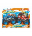Set 2 pezzi die cast 4x4 drive monster die cast