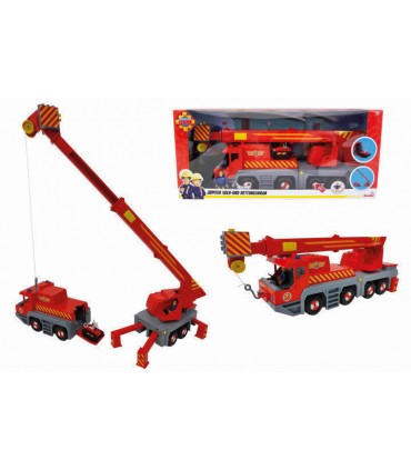 Sam il Pompiere - Rescue Crane Set 50 cm con Personaggio Sam