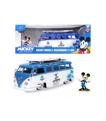 Mickey Van con Personaggio Scala 1:24 Diecast