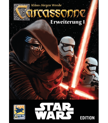 Carcassonne: Star Wars - Espansione 1 | 18 nuove tessere e Kylo Ren | Gioco strategico per 2-6 giocatori!