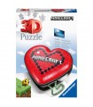 Puzzle da 54 Pezzi 3D Heart Minecraft
