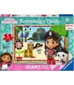 Puzzle da 24 Pezzi - Gigante da Pavimento: Gabby's Dollhouse B