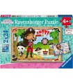 2 Puzzle da 24 Pezzi - Gabby's Dollhouse