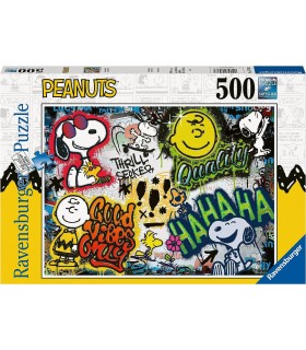 Puzzle da 500 Pezzi - Peanuts Graffiti