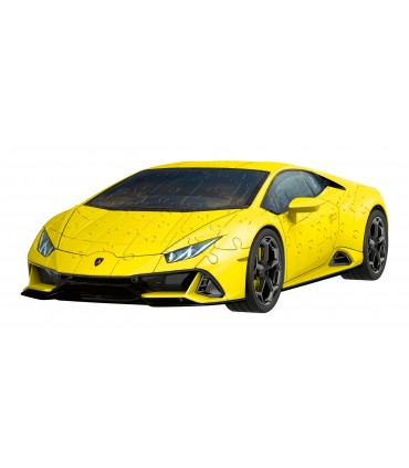 Puzzle da 156 Pezzi 3D - Lamborghini Huracán EVO Giallo