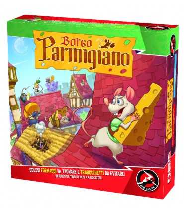 Borgo Parmigiano - Gioco da Tavolo 3D per Famiglie, Strategia e Divertimento per 2-4 Giocatori, Età 6+ - Red Glove