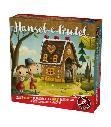 Hansel e Gretel - Gioco da Tavolo Cooperativo per Bambini (2-4 Giocatori, 5 anni, 20 min) - Divertimento in Famiglia!