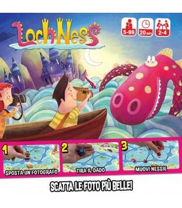 Loch Ness - Gioco di Società per Famiglie | Caccia a Nessie per 2-5 Giocatori, Divertimento di 20 Minuti!