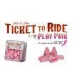 Ticket to Ride: Play Pink - Edizione Limitata per la Ricerca sul Cancro al Seno, Gioco Strategico per 2-5 Giocatori, Asmodee