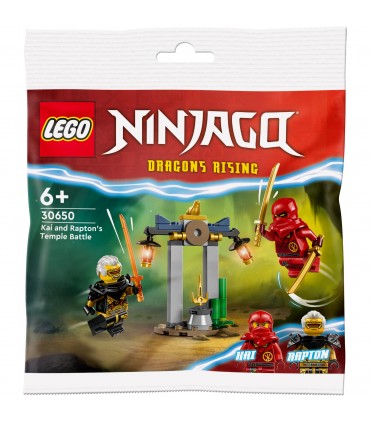 Polybag - Ninjago: Battaglia nel tempio di Kai e Rapton