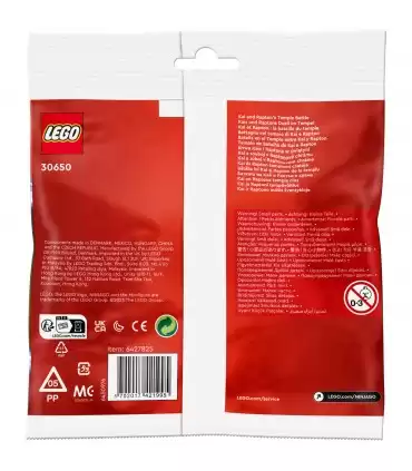 Polybag - Ninjago: Battaglia nel tempio di Kai e Rapton