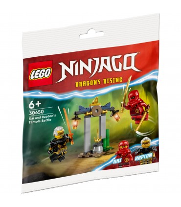 Polybag - Ninjago: Battaglia nel tempio di Kai e Rapton