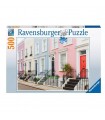 Puzzle da 500 Pezzi Case Colorate Londinesi