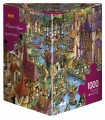 Puzzle 1000 pz Triangolare Bunnytown Ruyer
