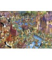 Puzzle 1000 pz Triangolare Bunnytown Ruyer