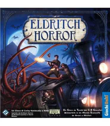 Eldritch Horror - Gioco Cooperativo di Avventura Horror per 1-8 Giocatori, 240 Minuti di Tensione e Mistero