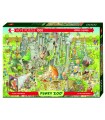 Puzzle 1000 pz - Jurassic Habitat, Funky Zoo