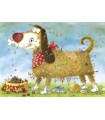 Puzzle da 1000 Pezzi Triangolare - Dog's Life, Degano