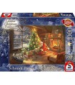 Puzzle da 1000 Pezzi - Thomas Kinkade: Babbo Natale Porta i Doni