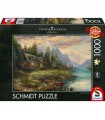 Puzzle da 1000 Pezzi - Thomas Kinkade: Gita per la Festa del Papà