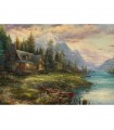 Puzzle da 1000 Pezzi - Thomas Kinkade: Gita per la Festa del Papà