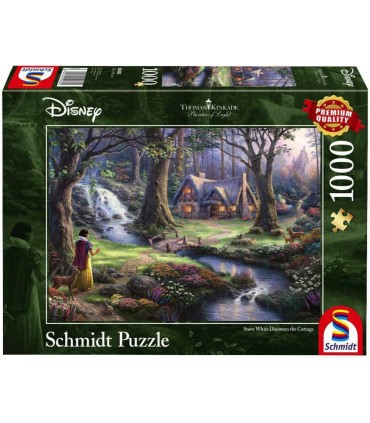 Puzzle da 1000 Pezzi - Thomas Kinkade: Biancaneve e i Sette Nani