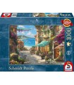 Puzzle da 1000 Pezzi - Thomas Kinkade: Café Sulla Riviera Italiana