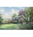 Puzzle da 500 Pezzi - Astuccio di Latta - Thomas Kinkade: Perfetto Giorno d'Estate